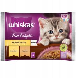 Whiskas Junior Nedves kiscicáknak baromfival 4x85g