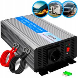 Extralink Inverter 12V 2000W 4000W feszültség Sinus módosított Inverter