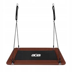 AGA Függő hintaszék téglalap alakú 150x79 cm Barna (DS150-BR)