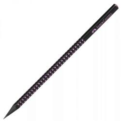 Faber-Castell Faber Castell Grip Sparkle grafitceruza - B - fekete/rózsaszín csillogó (FC-118258)