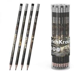 ErichKrause Big City Cats háromszögletű radíros grafitceruza - HB - többféle (FR-62760)
