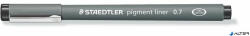 STAEDTLER Tusfilc, 0, 7 mm, STAEDTLER "Pigment Liner 308", fekete (308 07-9) - alter