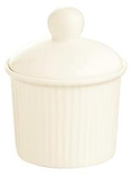  Porcelán kínáló, fedővel, hőálló, 6, 8 cm (KHKE602)