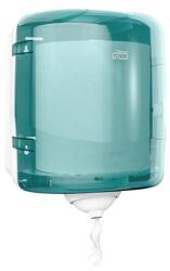 Tork Kéztörlő adagoló, belsőmag-adagolás, laponkénti, M4 rendszer, Performance, TORK "Reflex", fehér/türkiz (KHH397) - webpapir