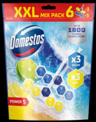 Domestos Power5 WC-rúd 6x50g Ocean/Lime (8720182924384) (DOV15938)