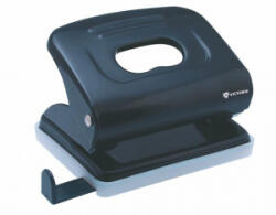 Victoria Lyukasztó, kétlyukú, 16 lap, fém, , fekete (IKVL02) (IKVL02)