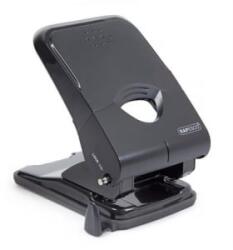 Rapesco Lyukasztó, kétlyukú, 50 lap, könnyített lyukasztás, 'X5', fekete (IR1233) (IR1233)