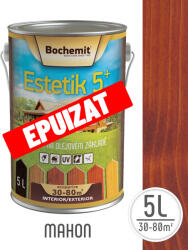 Estetik Clasic Lazura lemn BOCHEMIT ESTETIK CLASIC 5L MAHON, protectie UV (ESTKCLAS-MAH-5L)