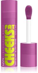 NYX Professional Makeup Fat Cheeks Juicy Blush fard de obraz lichid culoare 08 Blueberry Burst 8 ml