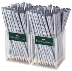 Faber-Castell Grafitceruza display, HB, háromszögletű, 'Grip 2001', ezüst (TFC117023) (TFC117023)
