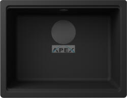 Elleci ELLECI- Mosogatótálca Time UM aláépíthető 105 57x51 Granitek 1m. Nero G40 fekete tartozékokkal (LG210540BSOBKM)