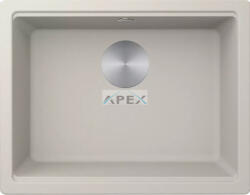 Elleci ELLECI- Mosogatótálca Time UM aláépíthető 105 57x51 Granitek 1m. Bianco G39 (LG210539BSO)