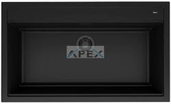 Elleci - Mosogatótálca Best 360 Workstation 86x51 Granitek Total Black G40 Nero Fekete kiegészítőkkel (LGB36040BKM) - webmuszaki