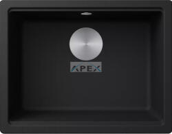 Elleci ELLECI- Mosogatótálca Time UM aláépíthető 105 57x51 Granitek 1m. Nero G40 (LG210540BSO)