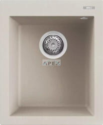 Elleci ELLECI- Mosogatótálca Quadra 100 UM aláépíthető 38x44 Granitek 1 m. Bianco soft G39 (LGQ10039BSO)