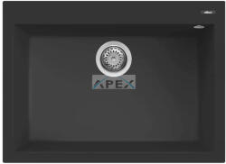 Elleci ELLECI- Mosogatótálca Quadra 120 70x51 Granitek 1 m. G40 Nero (LGQ12040) - webmuszaki