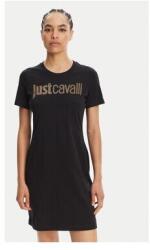 Just Cavalli női ruha, 78PAOE15 CJ110, Pamut, M INTL, Fekete (0000305216342_M)