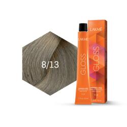 LAKMÉ COSMETICS Vopsea de par demipermanenta 8/13 blond auriu cenusiu Gloss 60ml (8429421381314)