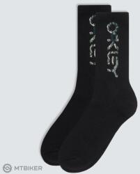 Oakley B1B 2.0 zokni, 3 pár, fekete (L)