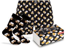 evona Sörös ajándékcsomag M méretű boxer 41-45 zoknival (3662)