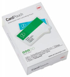 GBC Meleglamináló fólia, 125 mikron, 65x95mm, fényes, (3740301) (GBC3740301)