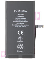 Aftermarket Akkumulátor Apple iPhone 15 Plus, 4383mAh Diagnosztikai