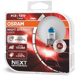OSRAM Halogén Izzó Pár H3 12 V 55 W