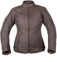  Női bőr motoros kabát W-TEC Kaika barna XS