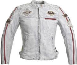  Női motoros bőrkabát W-TEC Sheawen Lady White fehér XL