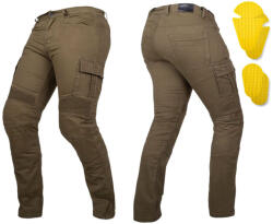  Motoros farmernadrág W-TEC Wallbridge Olive 32 / 34 olivazöld