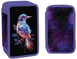 S-Cool Penar cu rechizite S. Cool - Birdy, 3 fermoare, 38 piese (SC2923) Penar