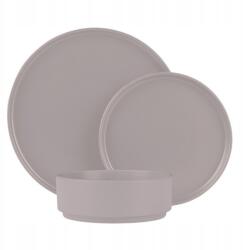 Berlinger Haus Étkező tányér készlet 18 db Taupe kollekció (BH-10006)