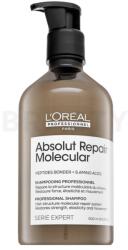 L'Oréal Série Expert Absolut Repair Molecular Professional Shampoo tápláló sampon a haj megerősítésére 500 ml