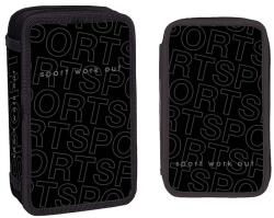 S-Cool Penar cu rechizite S. Cool - Sport, 2 fermoare, 29 piese (SC2918) Penar