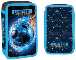S-Cool Penar cu rechizite S. Cool - Football, 2 fermoare, 29 piese (SC2919) Penar
