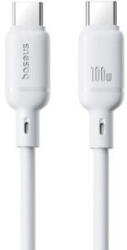 Baseus Silky, Fast Charging Data Cable pt. smartphone, USB Type-C la USB Type-C 100W, 2m, alb (P10377704213-01) - pcone