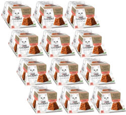  marka niezdefiniowana GOURMET Revelations Finom darabok lazac zselében 12x(2x57g)