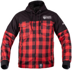  Softshell kabát W-TEC Black Heart Rozzer L piros-fekete