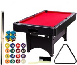 GamesPlanet® Biliárdasztal TRENDLINE Piros 6ft 184 x 108 cm (20030158)