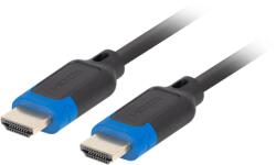 Lanberg HDMI M/M V2.1 kábel 5 m, 8K60HZ, CCS, fekete CA-HDMI-30CC-0050-BK (CA-HDMI-30CC-0050-BK)