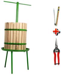 SCULE365 Teasc 35L pentru zdrobit presa struguri, manual, vopsit electrostatic, profesional (MX954)