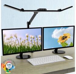 FK technics LED érintős asztali lámpa, állítható fényerő, 24W, 3000-6500K, CRI 92, fekete 4739993 (FK0243)