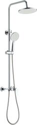 INVENA Rikia zuhany készlet fal trópusi zuhany opcióval króm AU-24-B01 (AU24B01)