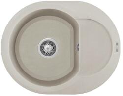 Elleci - Mosogatótálca Easy ROUND 600 G39 Bianco soft (LGYR6039) - watermarkt