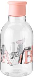 RIG-TIG Vizes palack MOOMIN ABC 500 ml, lazac színű, tritan, RIG-TIG (RIGZ00710)