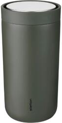 Stelton Utazási bögre TO GO CLICK 200 ml, lágy sötét erdei, Stelton (SN67526)