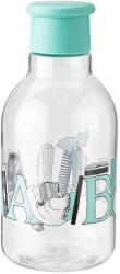 RIG-TIG Vizes palack MOOMIN ABC 500 ml, türkiz, tritan, RIG-TIG (RIGZ007101)