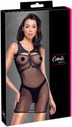Cottelli Collection - set de petrecere transparent (negru) - L (27191691041) - desirel