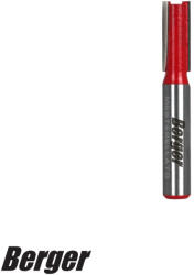 Berger 031402-0459 egyenes horonymaró, két lapkás keményfém, S8 - D8×H19 mm (031402-0459)