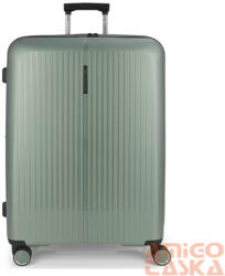 Gabol zöld polypropylén négy kerekű nagy bőrönd 123947004 brooklyn